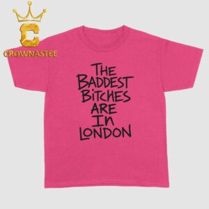 Adela The Baddest Bitches Are In London 2026 Tour Unisex T-Shirt