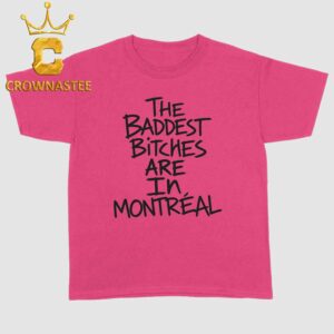 Adela The Baddest Bitches Are In Montreal 2026 Tour Unisex T-Shirt
