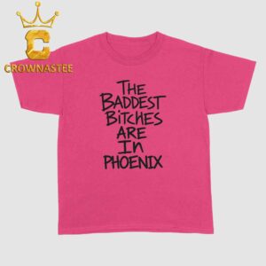 Adela The Baddest Bitches Are In Phoenix 2026 Tour Unisex T-Shirt