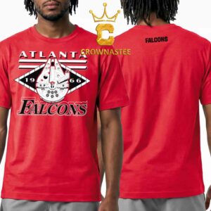 Atlanta Falcons Millennium Falcon Disney x Champion NFL All-Star Two Sided T-Shirt