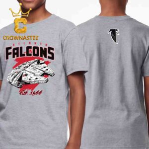 Atlanta Falcons Millennium Falcon Disney x Champion Two Sided T-Shirt