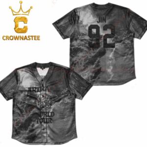 BTS Jin Arirang World Tour 2026 Limited Baseball Jersey
