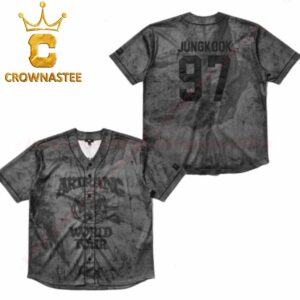 BTS Junggkook Arirang World Tour 2026 Limited Baseball Jersey