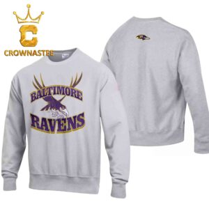 Baltimore Ravens Maleficent Disney x Champion Two Sided Sweatshirt