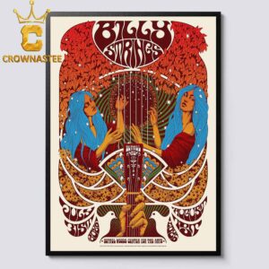 Billy Strings Bethel Woods Center for the Arts 2026 Bethel NY July 31st Home Decor Poster Canvas