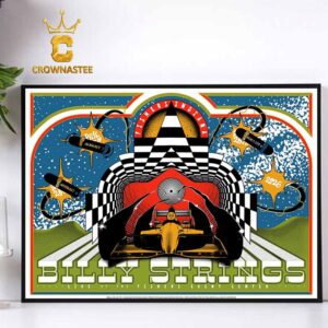 Billy Strings Fishers Event Center IN 2026 August 7th Home Decor Poster Canvas