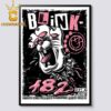 Blink-182 Credit One Stadium 2025 Tour Charleston SC September 1st Home Decor Poster Canvas Blink-182 Credit One Stadium 2025 Tour Charleston SC September 1st Home Decor Poster Canvas