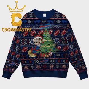 Buffalo Bills Mickey Mouse NFL Football Christmas Gift Ugly Sweater