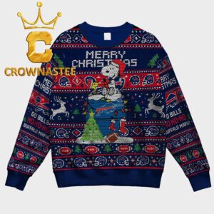 Buffalo Bills Snoopy NFL Sport Football Christmas Gift Ugly Sweater