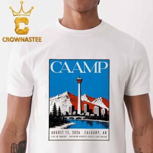 Caamp The Band Southern Alberta Jubilee Auditorium 2026 Calgary AB August 15th Unisex T-Shirt