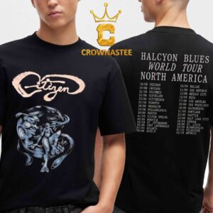 Citizen The Band 2026 Tour Dates Halcyon Blues Moon Two Sided T-Shirt