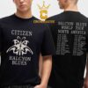 Citizen The Band 2026 Tour Dates Halcyon Blues Moon Two Sided T-Shirt Citizen The Band 2026 Tour Dates Halcyon Blues Moon Two Sided T-Shirt