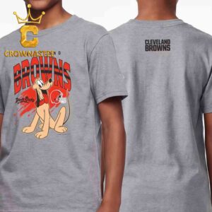 Cleveland Browns Pluto Disney x Champion NFL Two Sided Unisex T-Shirt