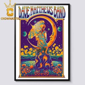 Dave Matthews Band Riverbend Music Center 2025 Tour Cincinnati OH June 13th Home Decor Poster Canvas