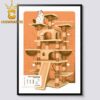 Rush Madison Square Garden 2026 New York City NY July 28th 30th August 1st 3rd Home Decor Poster Canvas