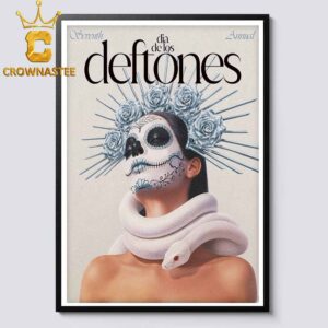 Deftones Dia De Los Deftones 2026 Petco Park San Diego CA Home Decor Poster Canvas