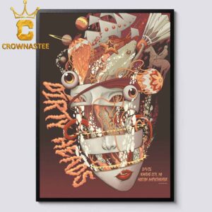 Dirty Heads Morton Amphitheater 2026 Kansas City MD Home Decor Poster Canvas
