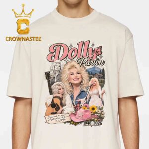 Dolly Parton Rest In Peaces 1946 2026 Vintage Signature Unisex T-Shirt
