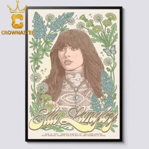 Ella Langley Hilliard Center 2026 Cortus Christi Texas August 14th Home Decor Poster Canvas