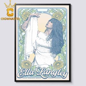 Ella Langley The Resh Center 2026 Green Bay WI August 20th Home Decor Poster Canvas