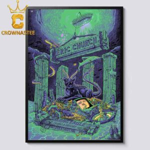 Eric Church Soaring Eagle Casino And Resort 2026 Mt Pleasant MI August 14th Home Decor Poster Canvas