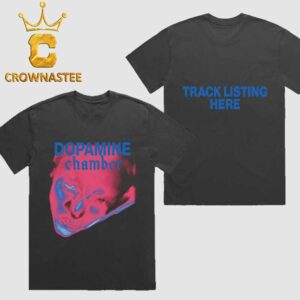 Fontaines DC Dopamine Chamber Tracklisting Here Two Sided T-Shirt
