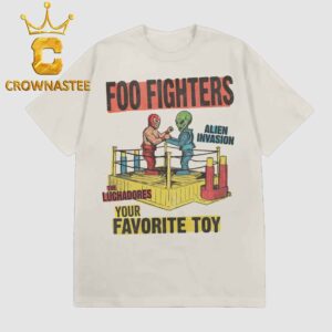 Foo Fighters Alien v Lucha Unisex T-Shirt