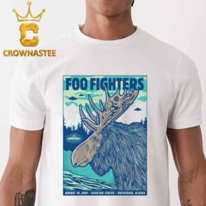 Foo Fighters Dena’ina Center 2026 Anchorage Alaska August 19th Unisex T-Shirt