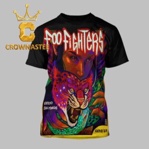 Foo Fighters Estadio San Marcos 2027 March 3rd All Over Print T-Shirt
