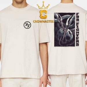 Foo Fighters Huntington Bank Field 2026 Cleveland OH August 10th Two Sided T-Shirt