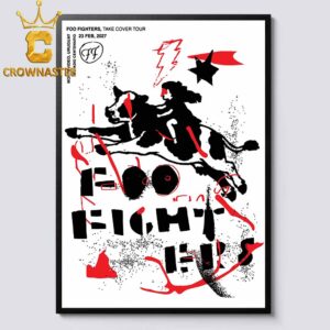 Foo Fighters Montevideo 2027 Estadio Centenario February 23rd Home Decor Poster Canvas