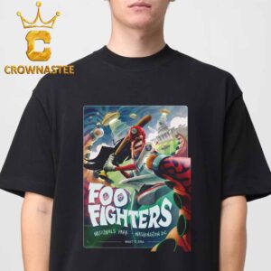 Foo Fighters Nationals Park 2026 Washington DC August 17th Unisex T-Shirt