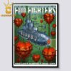 Foo Fighters Huntington Bank Field 2026 Cleveland OH August 10th Home Decor Poster Canvas Foo Fighters Huntington Bank Field 2026 Cleveland OH August 10th Home Decor Poster Canvas
