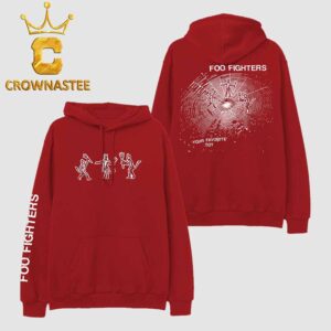 Foo Fighters Your Favorite Toy 2026 Tour Pullover Hoodie