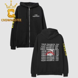Foo Fighters Your Favorite Toy 2026 Tour Zip Hoodie