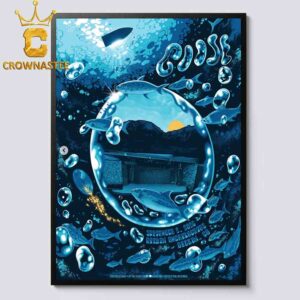 Goose The Band Dillon Amphitheater 2026 Tour Dillon CO September 2nd Home Decor Poster Canvas