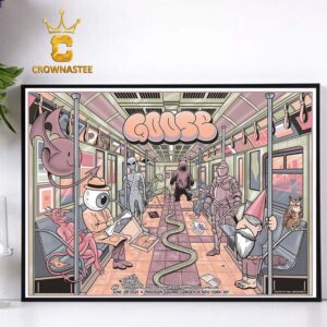 Goose The Band Madison Square Garden 2025 New York NY March 11 Home Decor Poster Canvas