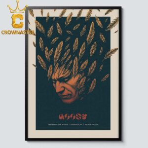 Goose The Band Palace 2025 Louisville KY September 23rd 24th Home Decor Poster Canvas