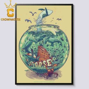 Goose The Band Red Rocks Amphitheater 2026 Tour Morrison CO August 27th Home Decor Poster Canvas