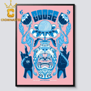 Goose The Band Wamu Theater 2026 Seattle Washington August 19th Home Decor Poster Canvas