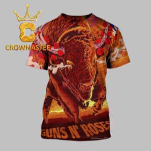 Guns N’ Roses Commonwealth Stadium 2026 Tour Edmonton AB August 26th All Over Print T-Shirt