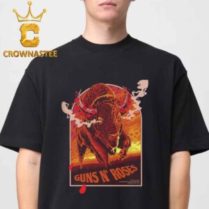 Guns N’ Roses Commonwealth Stadium 2026 Tour Edmonton AB August 26th Unisex T-Shirt