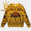 Guns N’ Roses Logo Blue Christmas Ugly Sweater