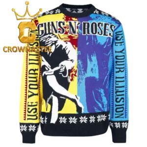 Guns N’ Roses Use Your Illusion I II Christmas Ugly Sweater