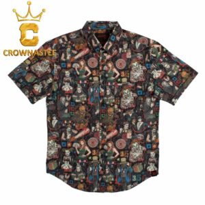 Halloween Horror Nights 2026 Icons Hawaiian Shirt