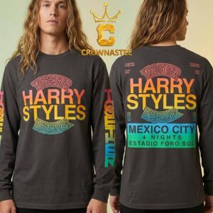 Harry Styles 2026 Tour Mexico City All Over Print Long Sleeve