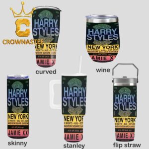 Harry Styles Madison Square Garden New York City 2026 Together Tour Wine Stanley Flip Straw Cup Tumbler