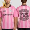 Harry Styles Amsterdam 2026 Tour Black Football Jersey