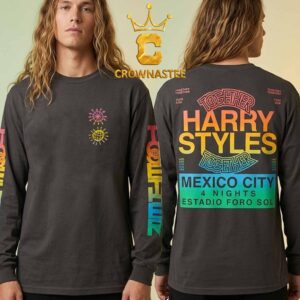 Harry Styles Mexico City 2026 Tour All Over Print Long Sleeve