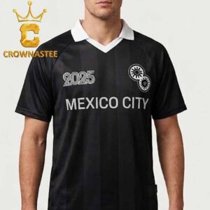 Harry Styles Mexico City 2026 Tour Estadio GNP Seguros CDMX August 1 Black Football Jersey Shirt